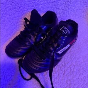 Reebok Kids Black Cleats